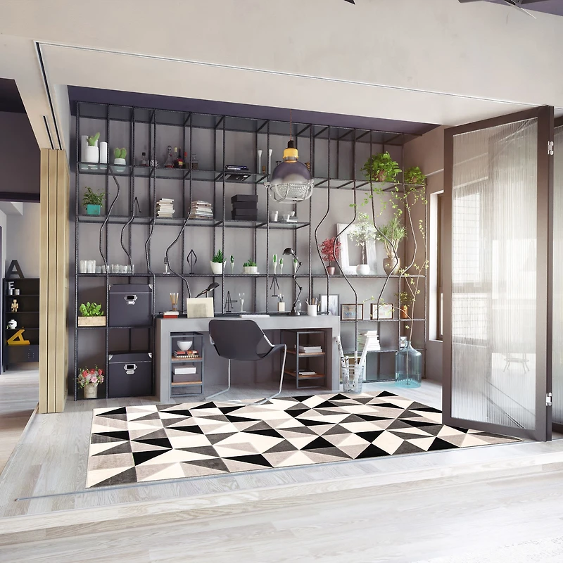 Geod Black Rug