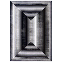 Tapis Myles bleu