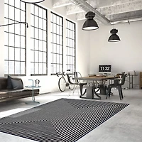 Tapis Myles bleu