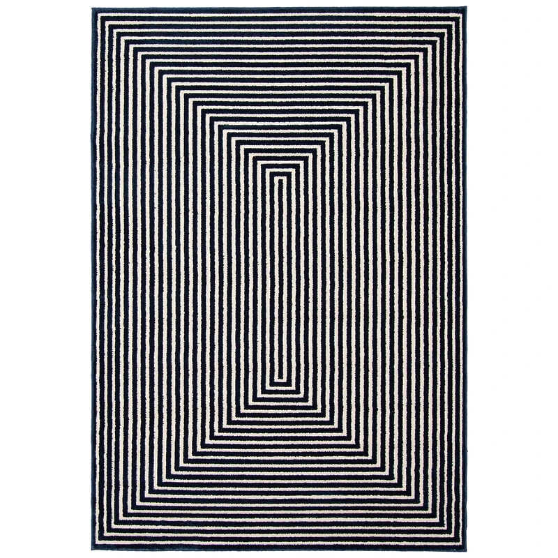 Tapis Myles bleu