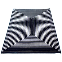 Tapis Myles bleu