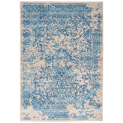 Tapis Linus bleu