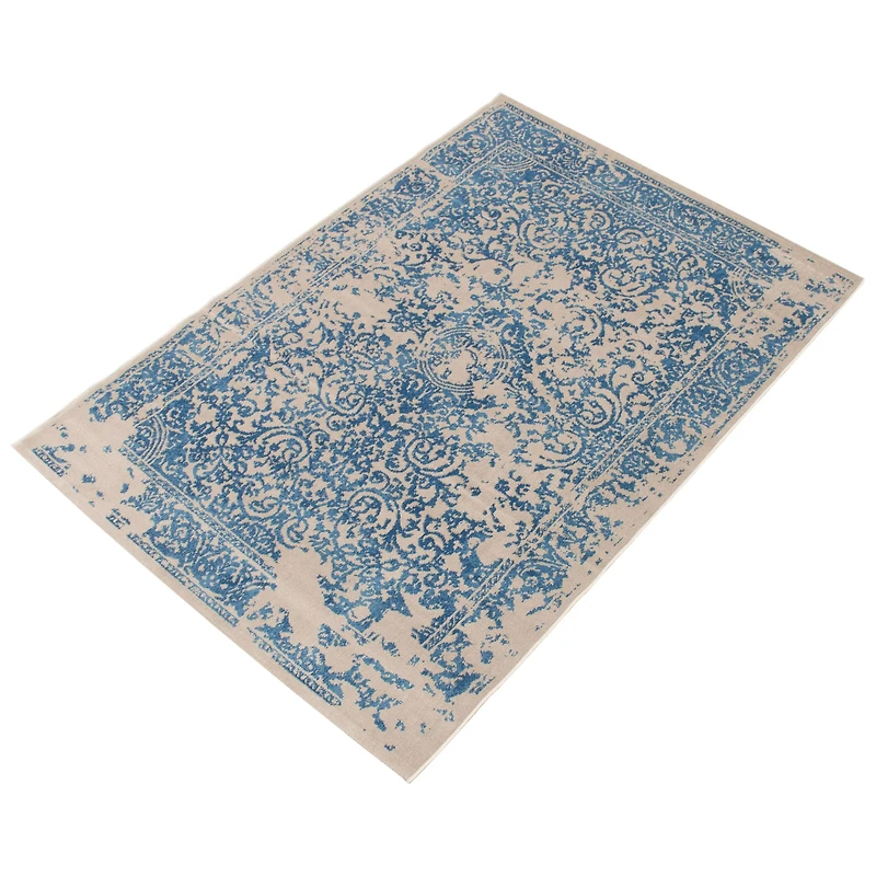 Tapis Linus bleu