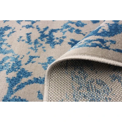 Tapis Linus bleu