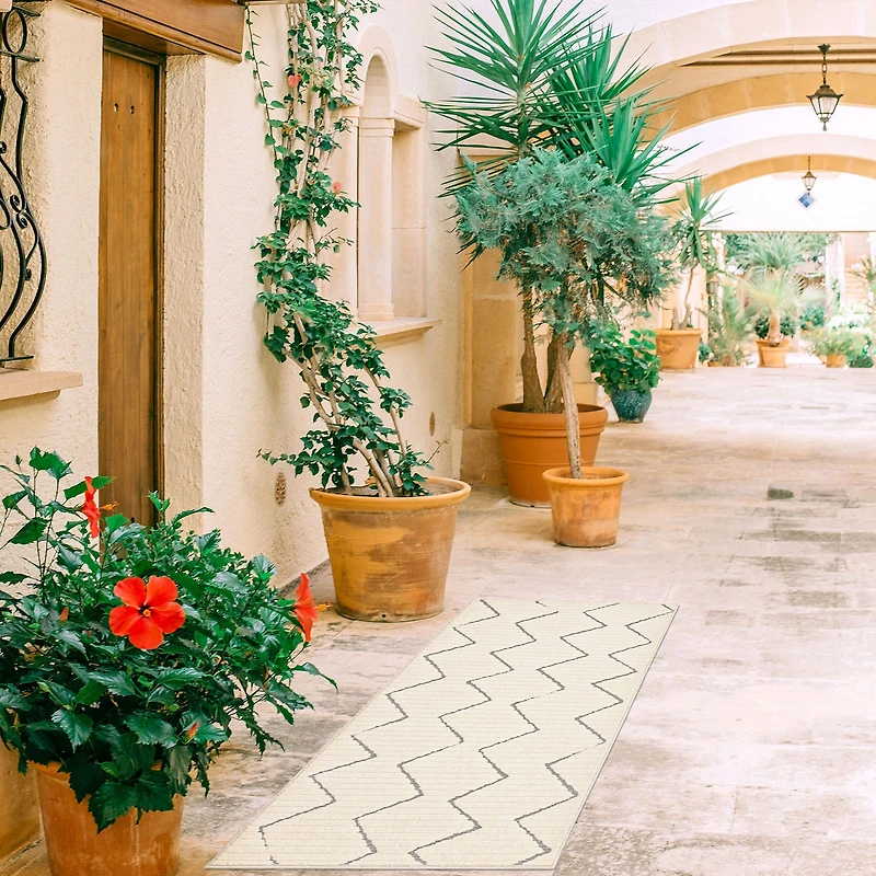 Marlene Indoor/Outdoor Ivory Rug