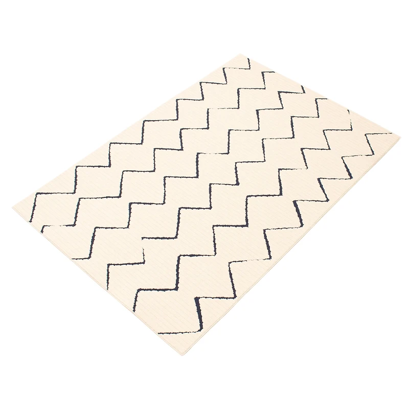 Marlene Indoor/Outdoor Blue, Ivory Rug