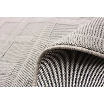 Tapis Intérieur/Extérieur Crete gris