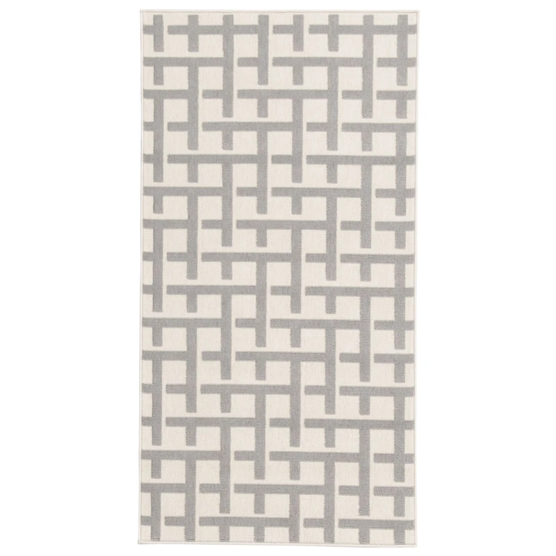 Crete Indoor/Outdoor Light Grey Rug