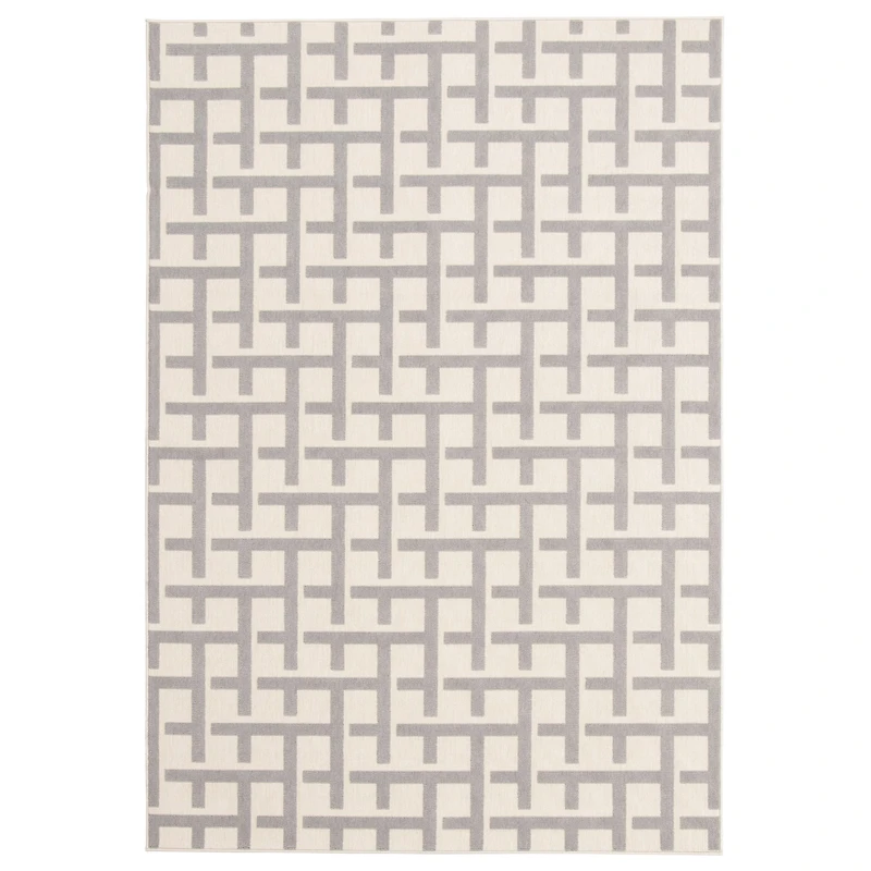 Crete Indoor/Outdoor Light Grey Rug