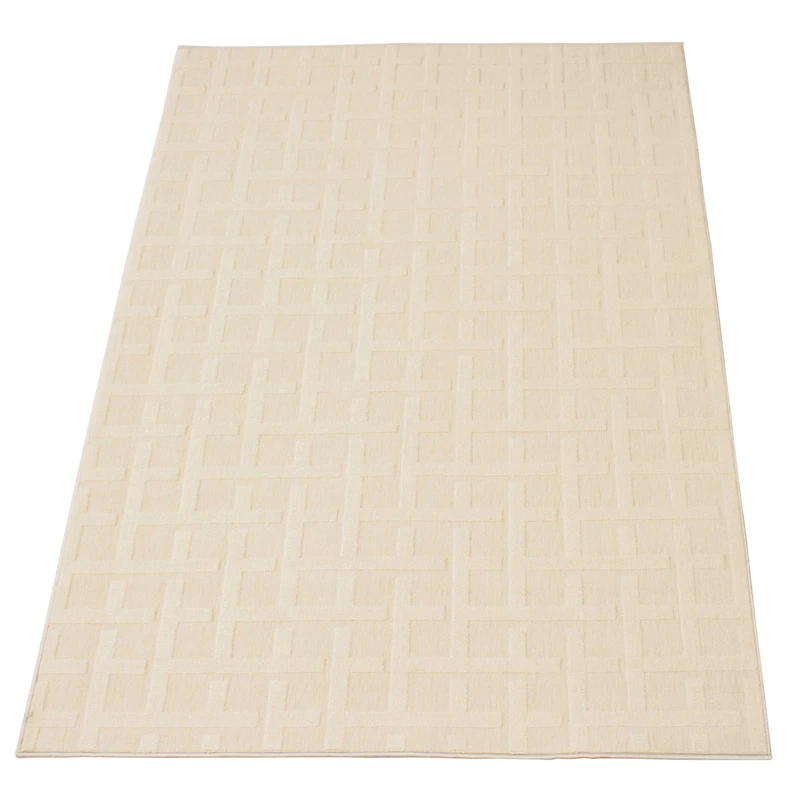 Tapis Intérieur/Extérieur Crete ivoire