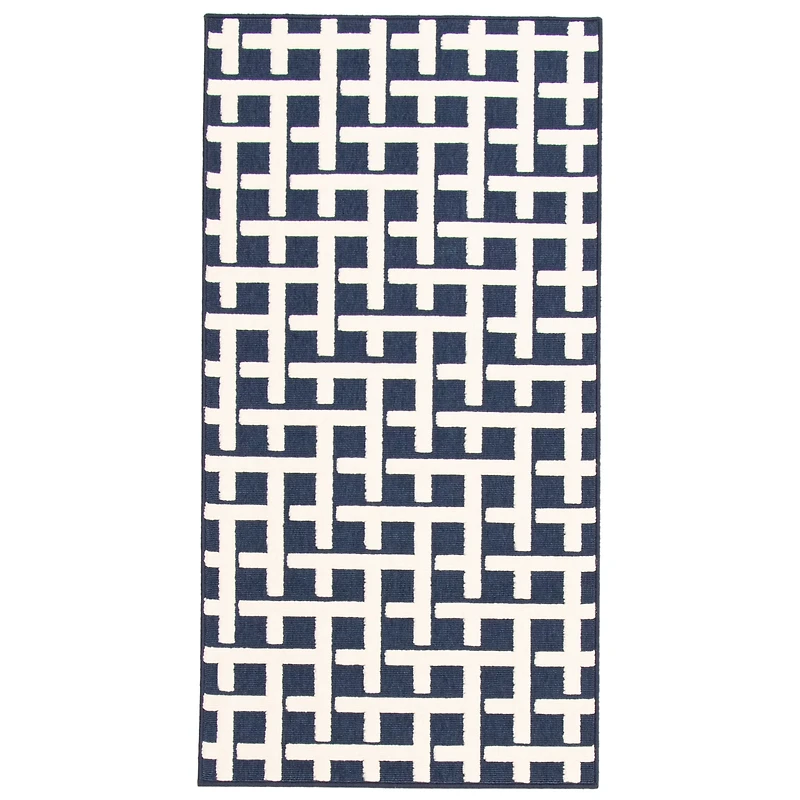 Crete Indoor/Outdoor Blue Rug