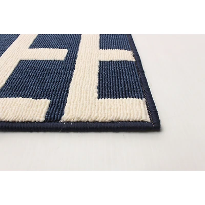 Crete Indoor/Outdoor Blue Rug