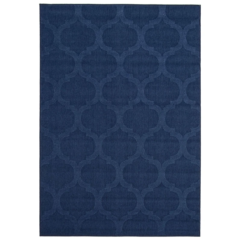 Corfu Indoor/Outdoor Navy Rug