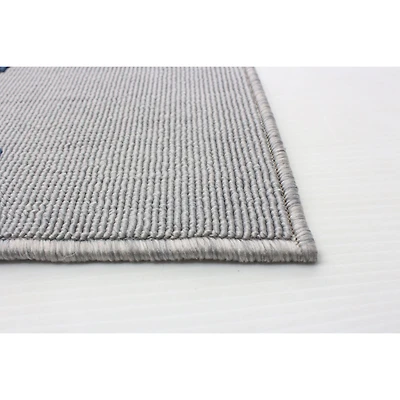 Corfu Indoor/Outdoor Grey, Navy Rug