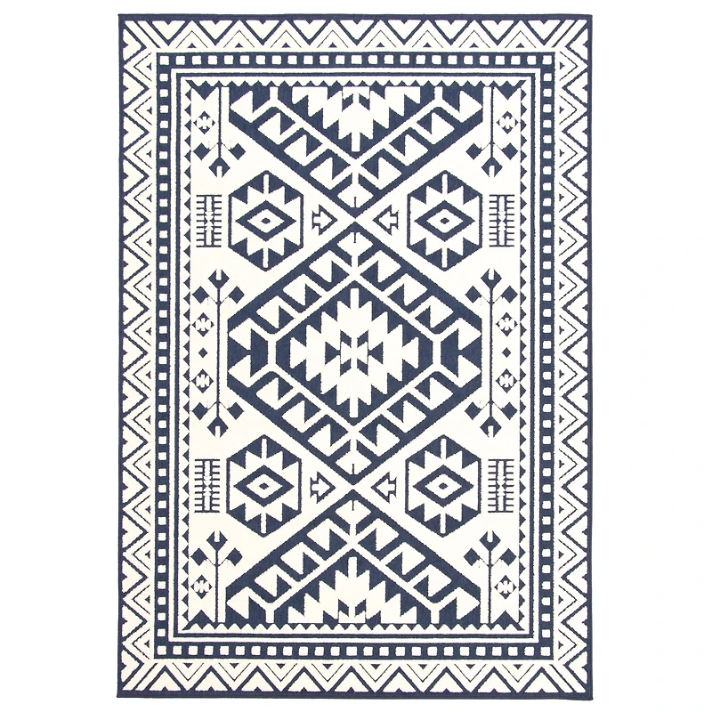 Mykonos Indoor/Outdoor Blue Rug