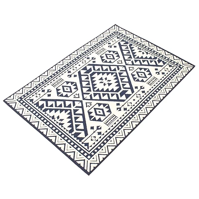 Tapis Intérieur/Extérieur Mykonos bleu