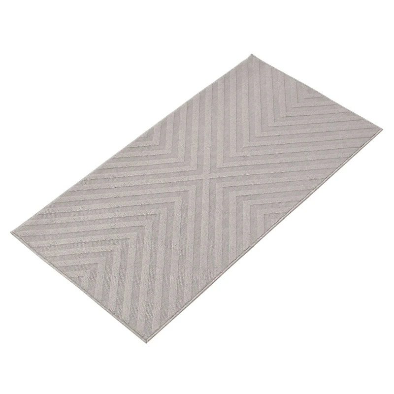 Santorini Indoor/Outdoor Grey Rug