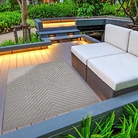 Santorini Indoor/Outdoor Grey Rug