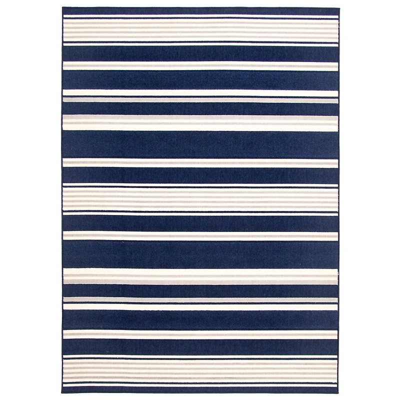 Paros Indoor/Outdoor Navy Rug