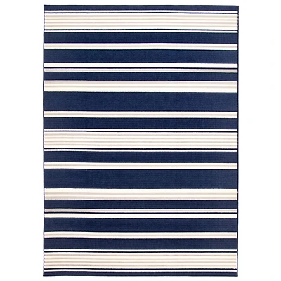 Paros Indoor/Outdoor Navy Rug