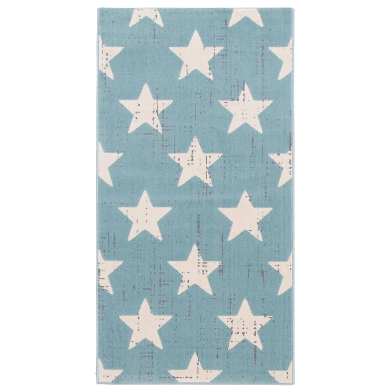 Stars Aqua Rug