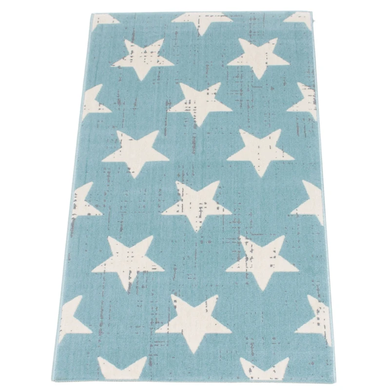 Stars Aqua Rug
