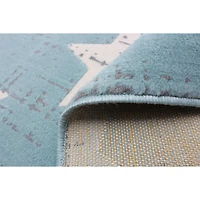 Stars Aqua Rug