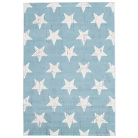 Stars Aqua Rug