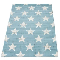 Stars Aqua Rug