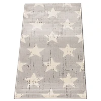 Stars Light Grey Rug