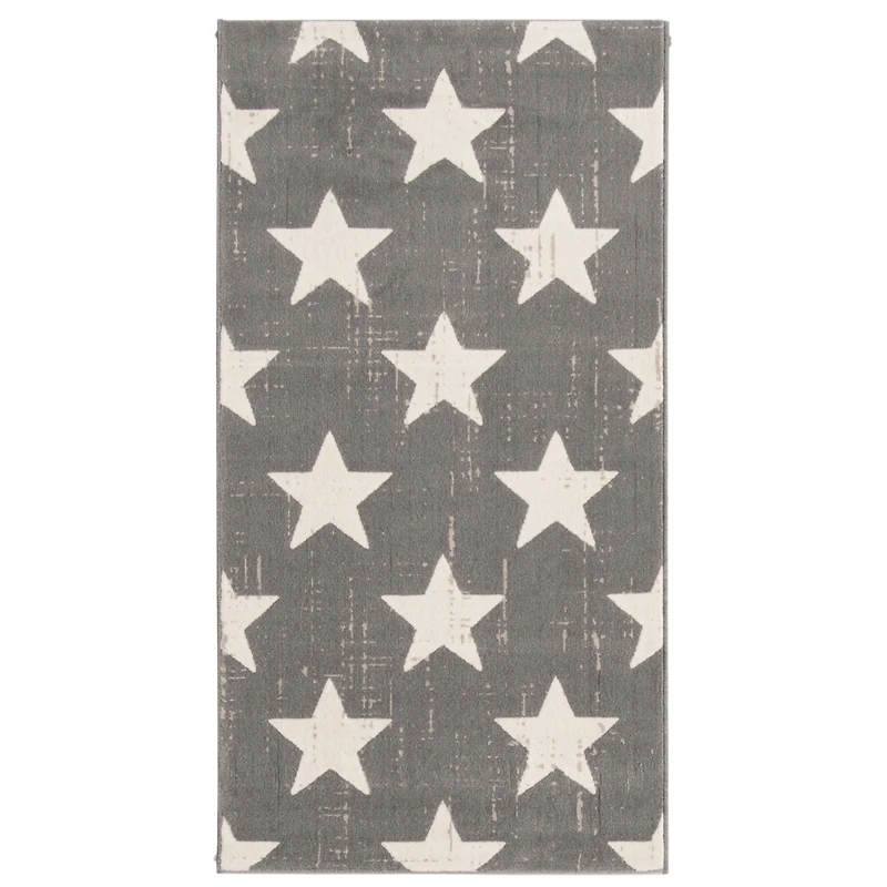 Stars Grey Rug