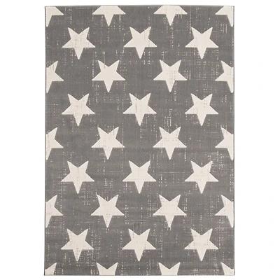 Stars Grey Rug