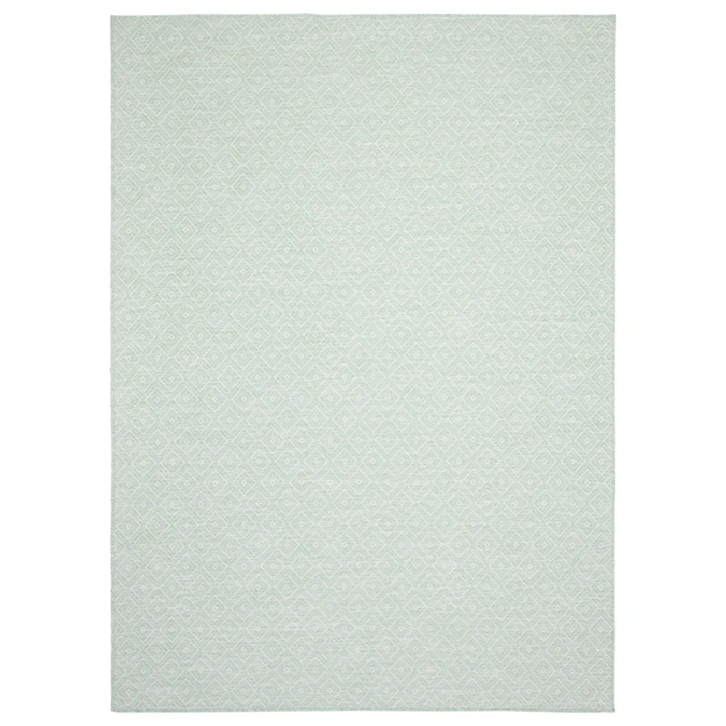 Gardenia Diamond Indoor/ Outdoor Mint Rug