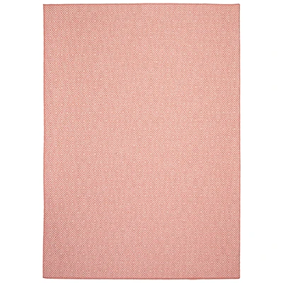 Tapis Intérieur/Extérieur Gardenia Diamond rouge