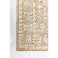Gardenia Traditional Indoor/ Outdoor Gold Rug
