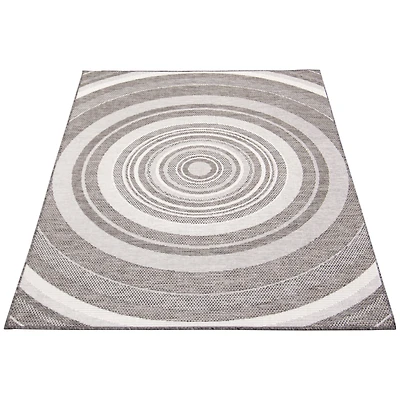 Tapis Intérieur/Extérieur Gardenia Modern gris