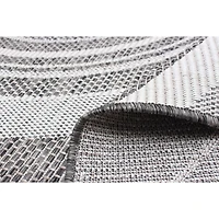Gardenia Modern Indoor/ Outdoor Grey Rug