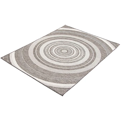 Gardenia Modern Indoor/ Outdoor Grey Rug