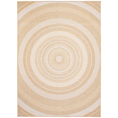 Tapis Intérieur/Extérieur Gardenia Modern Or