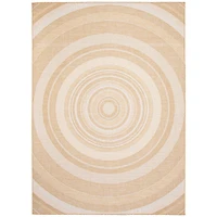 Gardenia Modern Indoor/ Outdoor Gold Rug