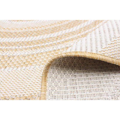 Tapis Intérieur/Extérieur Gardenia Modern Or