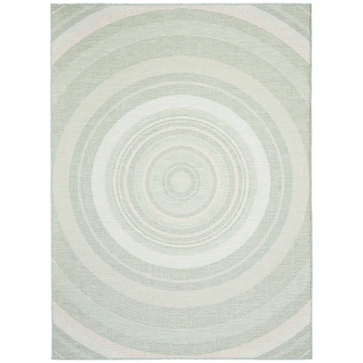Gardenia Modern Indoor/ Outdoor Mint Rug