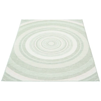 Tapis Intérieur/Extérieur Gardenia Modern vert clair