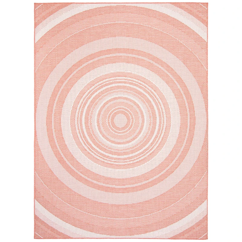 Tapis Intérieur/Extérieur Gardenia Modern rouge