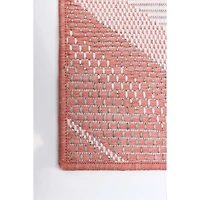 Gardenia Modern Indoor/ Outdoor Coral Rug