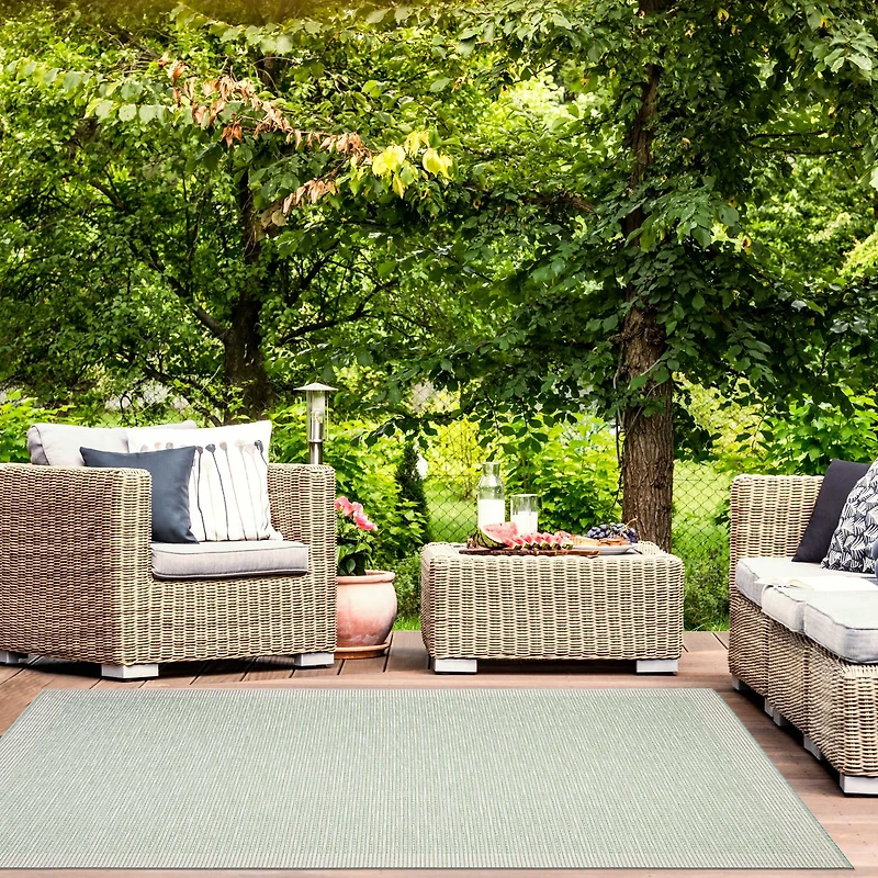 Gardenia Classic Indoor/ Outdoor Mint Rug