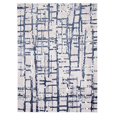 Tapis Arianna bleu foncé