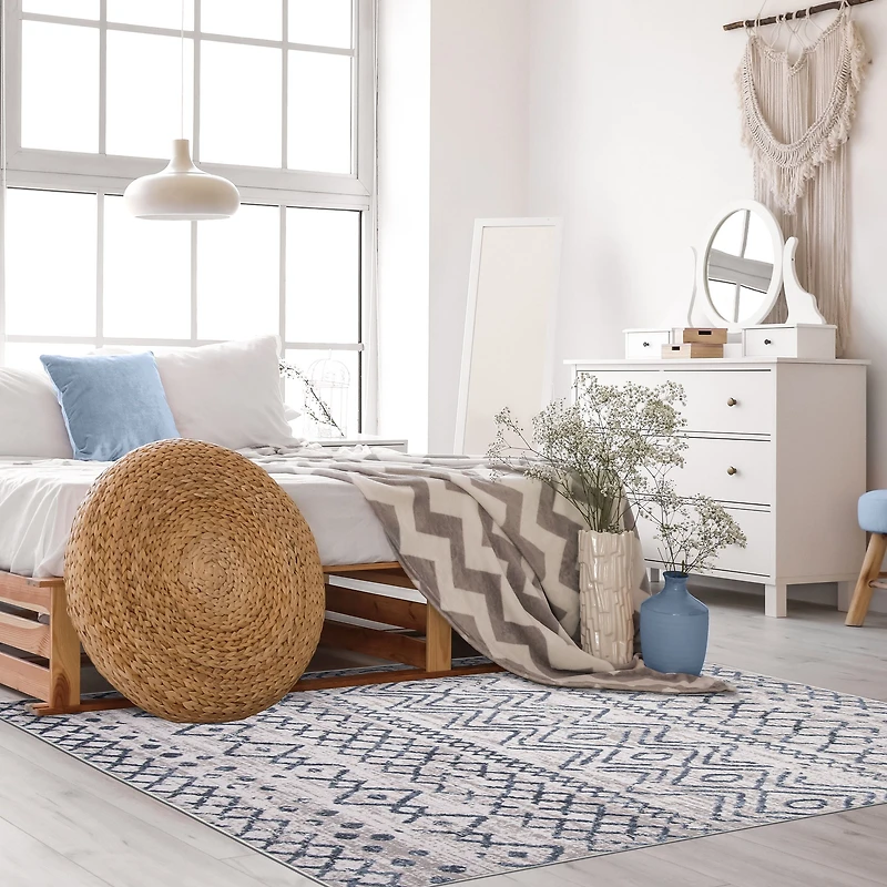 Aurora Blue Rug