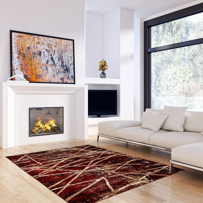 Daphne Red Rug