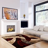 Tapis Kimmy Bourgogne